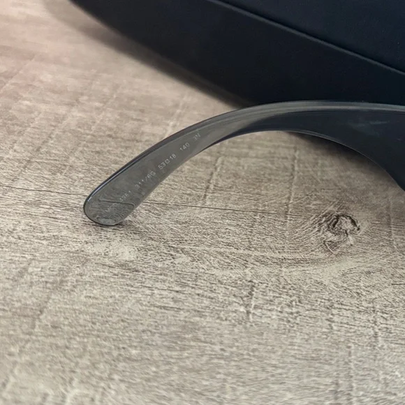 Versace Medusa Biggie Transparent Gray Sunglasses with Case - Picture 6 of 7